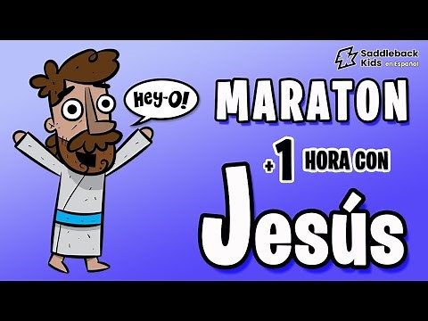 MARATON 1 Hora con Jesus | Historias de la Biblia Animadas | Saddleback Kids en Español