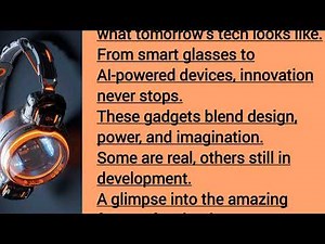“Futuristic Concept Gadgets 2025 – Innovative Tech of Tomorrow”