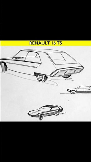 The beginning of the Renault 16 TS story