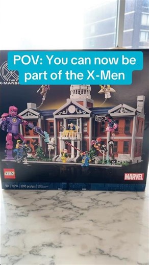 I got the best X-Man Lego set