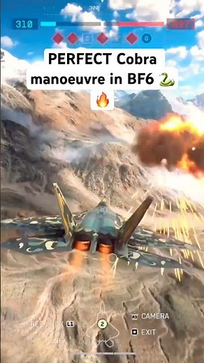 I feel the need… 🐍✈️ #battlefield #battlefield6 #BF6 #jet #stunt #plane #airforce #gameplay #crash