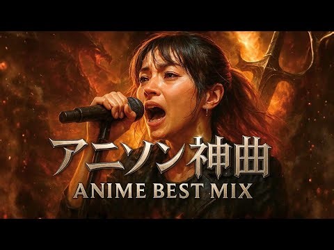 「アニソン神曲」Anime Best Mix 🐉 魂が震える | (LiSA, 藍井エイル, 影山ヒロノブ)