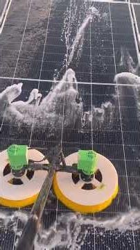 The best way of cleaning solar panels with Mr. Cleaner