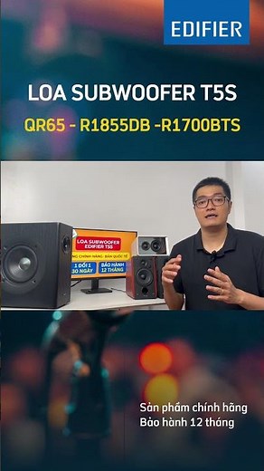 Loa Edifier T5S kết nối được với loa gì?