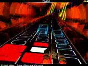 Audiosurf - Fable (Message Version) ((Robert Miles))