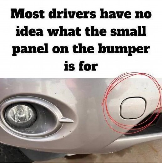 🤔 Ever wondered what the small bumper panel is really for? Most drivers have no clue… (check in the first comment👇) | Old Times