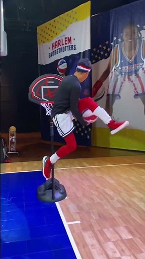 5’8 Pro Dunker tries CRAZY dunks on mini hoop