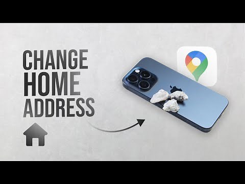 How to Change Home Address on Google Maps iPhone (tutorial)