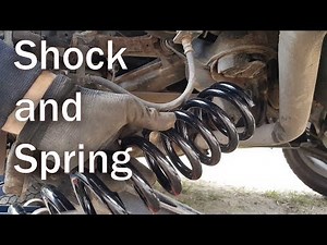 How to replace shock and coil spring in your car