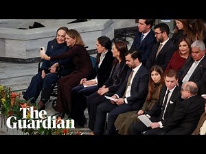 Nobel Peace Prize 2025 awarded to Maria Corina Machado in absentia – watch live