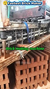 13K views · 40 reactions | Brick making machine used to make bricks quickly #machine #reels #viral #brick #brickmachine | RK TECH ROBIN | Facebook
