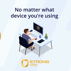 No matter what device you’re using, or where you’re using it, StrongVPN is built to keep your online information and identity safe from hackers, trackers, and online attackers. | Strong VPN