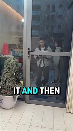 Dress as a tree and prank sister 🌳🤫#funny #comedy #movie #memes #happy #cooking #challenge