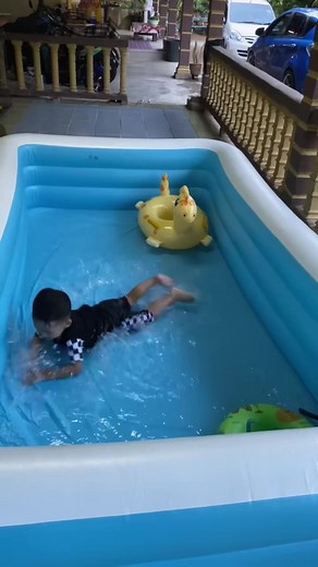 Safe for Kids, Peace of Mind for Parents!#Inflatable Pool#Swimming Pool#Outdoor Pool#Children's Pool#Kid's Pool#fyp#manila