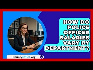How Do Police Officer Salaries Vary By Department? - CountyOffice.org