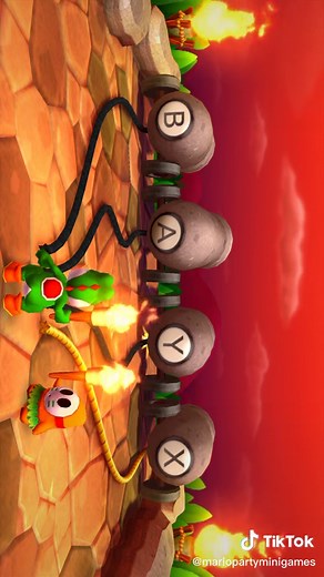 【Mario Party The Top 100 Minigames】 Yoshi Vs Mario Vs Luigi Vs Wario (Master Difficulty)