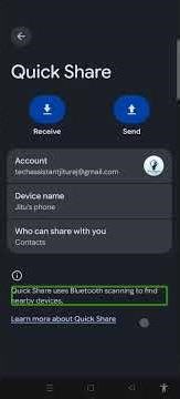 Quick Share Android 🚀 जरूरी सेटिंग्स से Super Fast Files भेजो Android to Android Easy Trick 📲⚡🔥