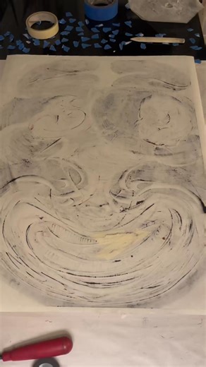 Monotype print reveal video. July 2023z if you like my artworks, chec... | Copper Pipe