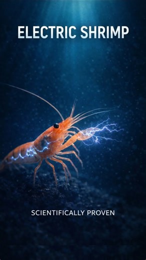 A shrimp makes light #science#facts