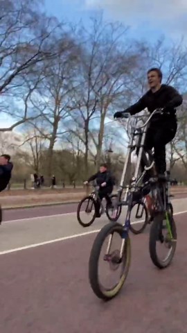 Biggest bike in the world catches everyone’s attention
