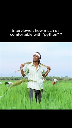 Sivachandran on Instagram: "The only python 🐍 I know 🙂 . . . #newtamilmemes #dhanush #dhanushmemes #programmingmemes #codingmeme #programmermeme #pythonmemes #tamilmemes #computersciencememes #softwarememes #WebDeveloper #webdevelopmentmeme #CodingLife #softwaredevelopermemes #ProgrammingMemes #webdesignmeme #computermemes #softwareengineeringmemes"