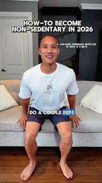 How to Be Less Sedentary in 2026