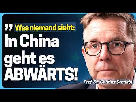 "Chinas ZENIT ist überschritten!" Prof. Dr. Gunther Schnabl erklärt warum!