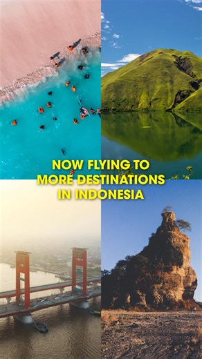 Indonesia called and we answered! 📞✈️ We're now flying to Labuan Bajo, Medan, Palembang and Semarang with sale fares from $199*!​ From dragons to volcanoes, riverside vibes to highland cool, your travel bucket list just got a glow-up.​ 🎟️Book now at bit.ly/au-new-destis-launch!​ *One-way, taxes included. Terms and travel periods apply. Flights will commence progressively from 21 Dec 2025. | FlyScoot