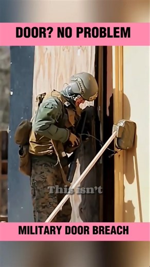 How Marines Get Past Locked Doors