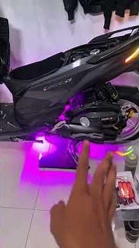 paket lampu kolong semua motor cara pasang termasuk vario new125#shortvideo