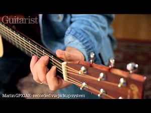 Martin 00X1AE & GPX1AE Acoustic Guitars Demo