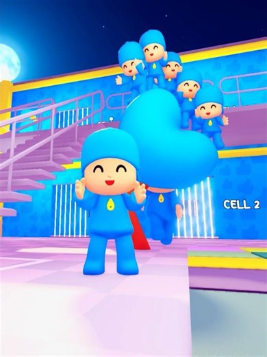 7 Pocoyo dance trend 😆😆 #roblox #dance #trending