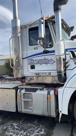 52 reactions | The old and the new, it’s been a pleasure. Thanks for letting us drive the big 780hp Mack Super-liner. Ken gives it a big  @webster_trucks #macksuperliner | Hirequip | Facebook