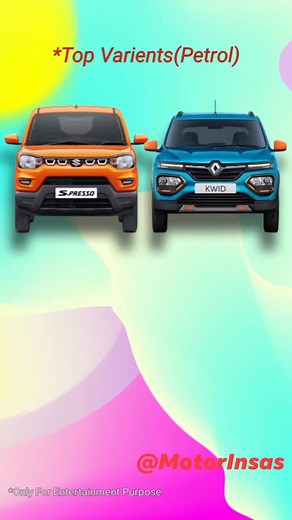 245K views · 2.2K reactions | Maruti S Presso Vs Renault Kwid Comparison | #Kwid #Spresso #motorinsas | Motor Insas | Facebook