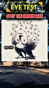 Eye test spot the hidden man #Logic #eyetest | Page ni Han