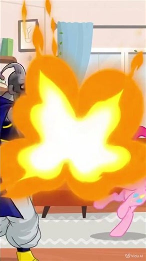 Pinkie Pie Gives Evil Buu A Present And It Explodes In His Face #aivideo