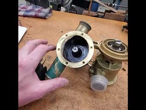 Volvo Penta TAMD 31 44 Raw water pump rebuild REVISED