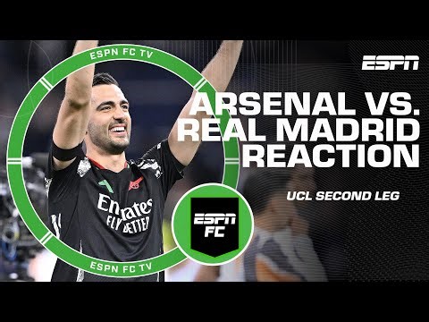 FULL REACTION 🍿 Arsenal advances past Real Madrid in UEFA Champions League | ESPN FC