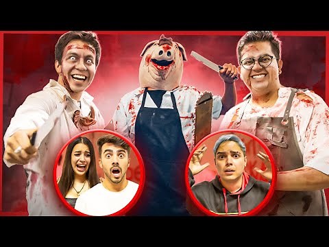 CONSTRUIMOS UNA CASA DE TERROR EN NUESTRA CASA *CARNICERÍA SKABECHE