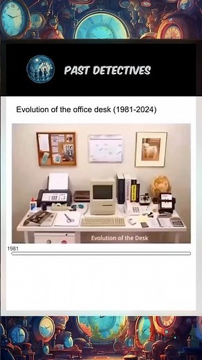 🖥️ Office Desk EVOLUTION 1981-2025! 📂