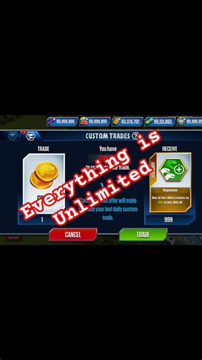 GETTING UNLIMITED RAPTOR MODS..... #jurassicworldthegame #gameguardian #shorts