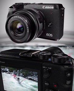 Canon EOS M6 Mark II Leaked Ahead of Official Unveil, is a 32.5MP Compact APS-C Mirrorless Camera