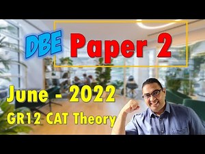 NSC CAT GR12 Paper 2 | June 2022 | Theory