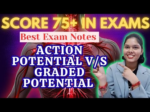 difference between action potential and graded potential | Graded potential V/S action Potential
