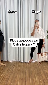 899K views · 11K reactions | Look com legging, look com camisa branca, look camisa branca e legging preta, look plus size fashion, look plus size estiloso, plus size elegante #plussizefashion #estilosa #estilosa #modaplussize #elegante | Lídia Cardoso Fer | Facebook