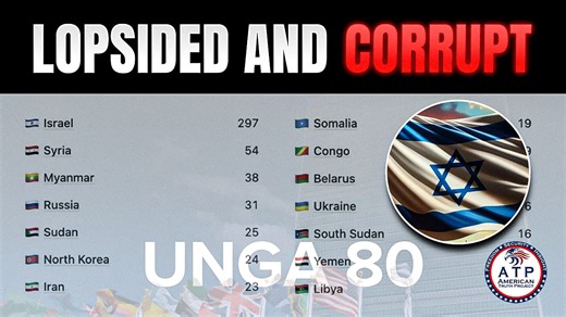 LOPSIDED AND CORRUPT-- UNGA80 TURNS BLIND EYE TO HAMAS TERROR, TARGETS ISRAEL INSTEAD | American Truth Project