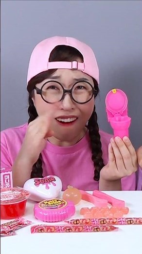 Pink Food VS Purple Food Challenge