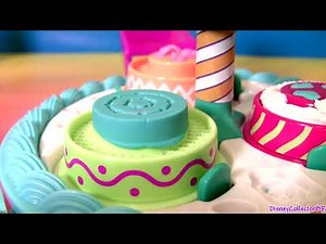 Play Doh Cake Makin' Station Playset by Sweet Shoppe Kitchen Baking Toy Sweets Cafe Dessert Bakery
