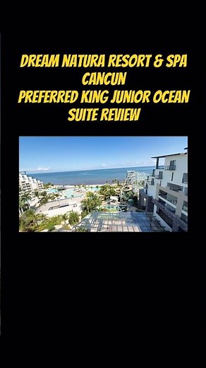 Dreams Natura junior king ocean suite top floor. #cancun #travel #roomtour #vacation #mexico #suite