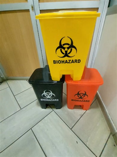 #BiohazardBin #HandleWithCare #SafetyFirst #HealthAndSafety #ContaminationControl #SharpsDisposal #ProperDisposal | Hub Medical Supplies
